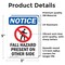 Signmission 5 in Height, 3.5 in Width, Vinyl Decal, Rectangle OS-2PACK-NS-D-35-V-12427 - alternate 5